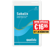 Le complément naturel Wellvita Sabalix agit et apporte un meilleur confort lors de la miction.